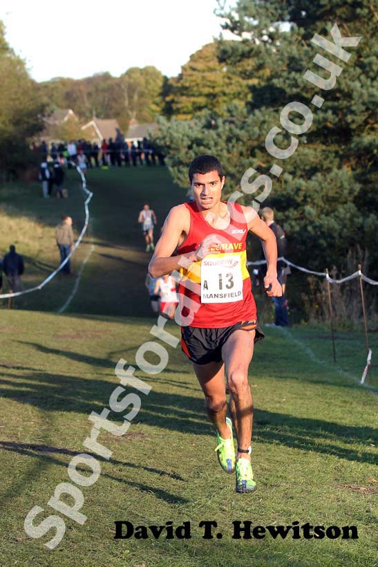 N. Goolab (Belgrave) part of the winning 2012 National Cross Country Relay Championships.